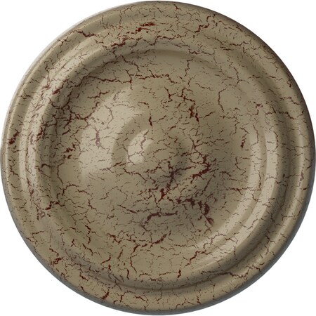 Ekena Millwork Maria Ceiling Medallion (Fits Canopies up to 1 3/4"), 9 5/8"OD x 1 1/8"P, Gobi Desert Crackle CM09MAGDC